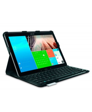 Teclado Frances Logitech PRO Protective case with full-size keyboard Samsung Galaxy NotePRO 12.2