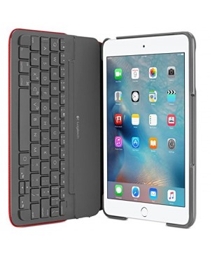 Teclado Frances Logitech CANVAS Keyboard Case iPad mini mini 2 mini 3 RED FRA BT SYNT