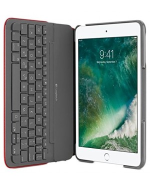 Teclado Aleman Logitech CANVAS Keyboard Case For iPad mini iPad mini 2 Ipad mini 3 MARS RED ORA