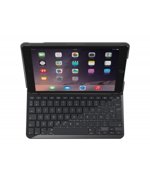 Teclado Logitech Francés SLIM FOLIO Bluetooth keyboard for iPad (5th generation) CARBON BLACK FRA BT